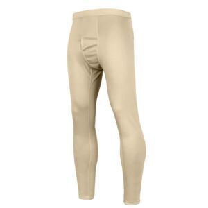Rothco NWT Gen III Level 1 Silkweight E.C.W.C.S. Base Layer Bottoms XL Tan